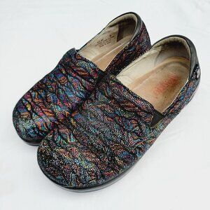 Alegria Women's Keli Free Form Leather Professional Slip-on Shoe - 38 (US 8/8.5)